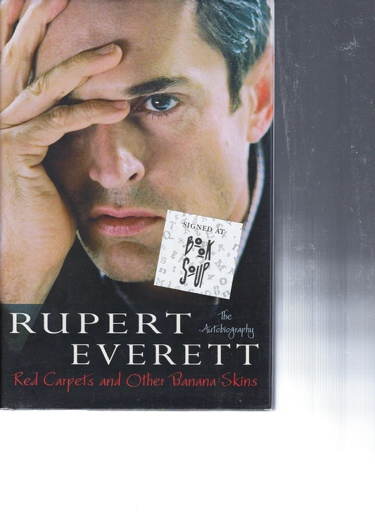 Rupert Everett signed book