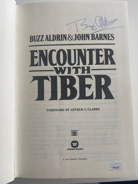 Buzz Aldrin signed book