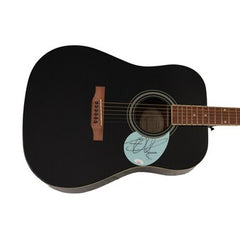 The Edge Signed Autograph Gibson Epiphone Acoustic Guitar U2 Very Rare! Jsa Coa