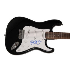 Jon Bon Jovi Signed Autograph Full Size Black Fender Electric Guitar W/ Jsa Coa