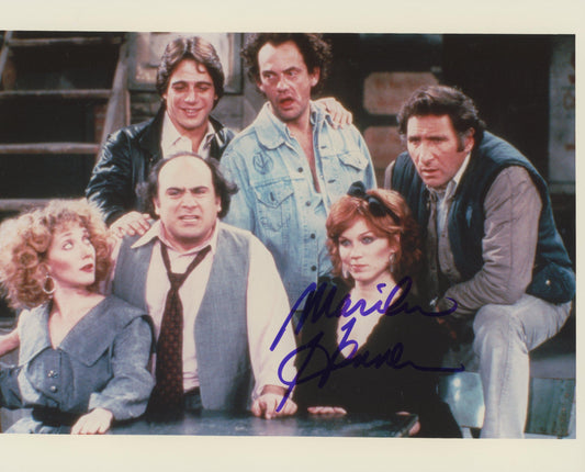 Marilu Henner signed "Taxi" television photo