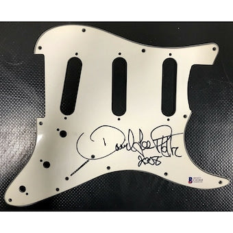 David Lee Roth Signed Fender Strat Guitar Pick Guard BECKETT BAS