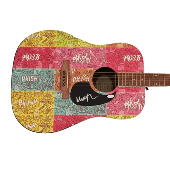 Mike Gordon Signed Autograph Custom 1/1 Epiphone Acoustic Guitar - Phish Jsa Coa