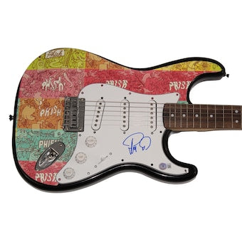 Trey Anastasio Signed Autograph Custom Fender Electric Guitar - Phish 1/1 Bas