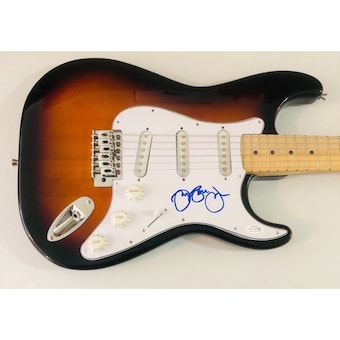 BON JOVI Autograph Signed Guitar Jon JSA Authentication