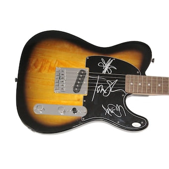 The Smile Band Signed Autograph Fender Telecaster Guitar Thom Yorke +2 - JSA COA