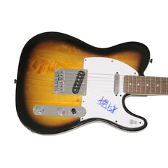 Travis Barker of Blink-182 Signed Autograph Fender Telecaster Guitar Beckett COA