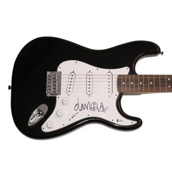 Damon Albarn Gorillaz Signed Autograph Full Size Fender Electric Guitar Beckett