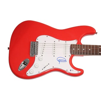 Adam Levine Maroon 5 Signed Autograph Full Size Fender Electric Guitar Beckett