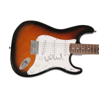 Mike McCready Pearl Jam Signed Autograph Fender Electric Guitar Ten Vs. Beckett