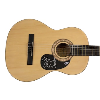 Mike McCready Pearl Jam Signed Autograph Fender Acoustic Guitar w/ Beckett COA