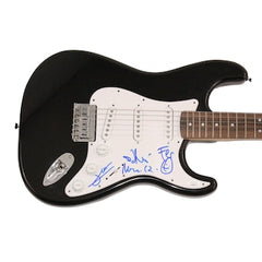 Mana Band Signed Autograph Fender Electric Guitar - Fher Olvera +2 w/ JSA COA