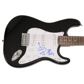 Julian Casablancas The Strokes Signed Autograph Blk Fender Guitar w/ Beckett COA