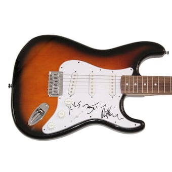 The Killers x3 Signed Autograph Fender Electric Guitar - Brandon Flowers +2 JSA