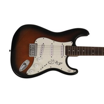 Jim James Signed Autograph Fender Electric Guitar - My Morning Jacket Psa Coa