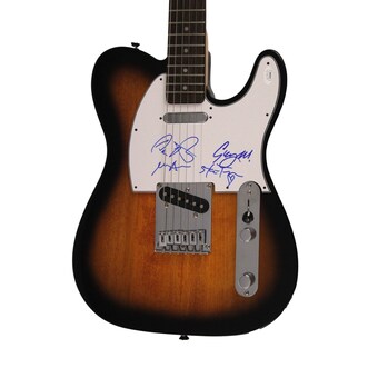 Mudhoney Full Band (x4) Signed Autograph Fender Telecaster Guitar Very Rare! Jsa