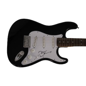 Brandon Flowers Signed Autograph Fs Fender Electric Guitar The Killers Rare! Jsa