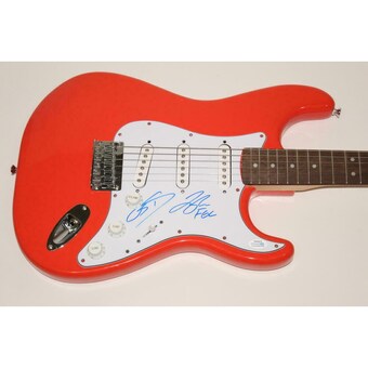 Tyler Hubbard & Brian Kelley Fgl Signed Autograph Fender Electric Guitar - Acoa