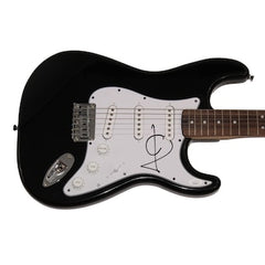 Julian Casablancas Signed Autograph Black Fender Electric Guitar The Strokes Jsa