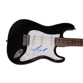 Nikki Sixx Signed Autograph Full Size Blk Fender Electric Guitar Motley Crue Jsa