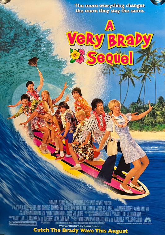 A Very Brady Sequel 1996 original movie poster
