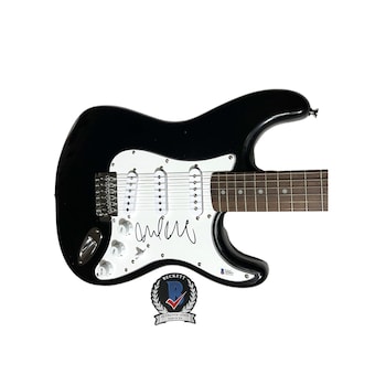 Mike Mccready Signed Autograph Fender Stratocaster Guitar Bas Beckett Pearl Jam