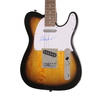 Steve Hackett Genesis Signed Autograph Fender Electric Guitar - w/ JSA COA