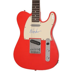 Steve Hackett Genesis Signed Autograph Fender Electric Guitar Nursery Cryme JSA