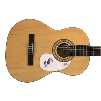 Matty Healy the 1975 Signed Autograph Fender Acoustic Guitar w/ Beckett COA