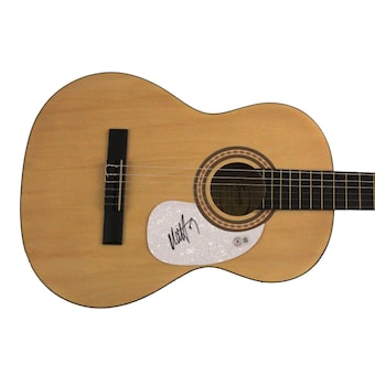 Matty Healy the 1975 Signed Autograph Full Size Fender Acoustic Guitar w/ Becket