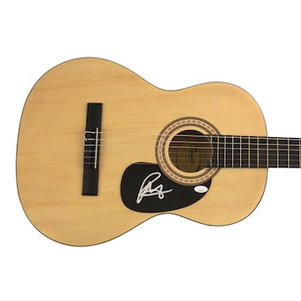 Rob Halford Signed Autograph Fender Acoustic Guitar - Judas Priest w/ JSA COA