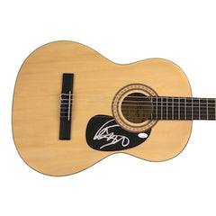 Rob Halford Judas Priest Signed Autograph Fender Acoustic Guitar - JSA COA