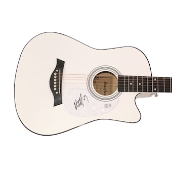 Matt Healy the 1975 Signed Autograph Acoustic Guitar w/ Beckett COA