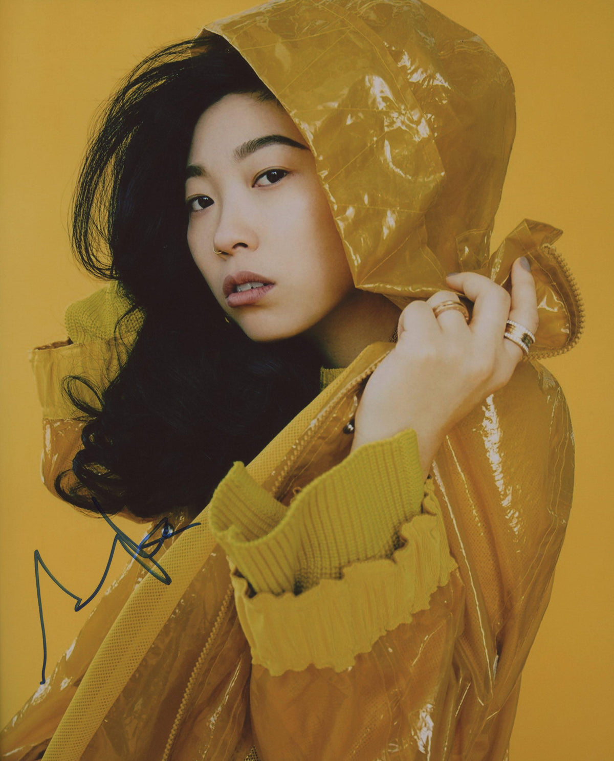 Awkwafina signed photo