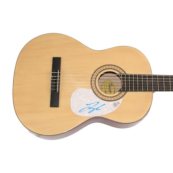 Tyler Hubbard FGL Signed Autograph Fender Acoustic Guitar w/ Beckett COA