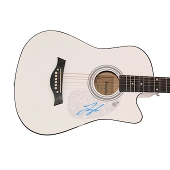 Tyler Hubbard Florida Georgia Line Signed Autograph Acoustic Guitar Beckett COA