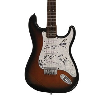 Band Of Horses (x5) Signed Autograph Full Size Fender Electric Guitar W/ Jsa Coa