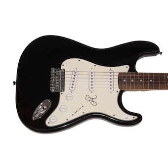 Stone Gossard Signed Autograph Black Fender Electric Guitar - Pearl Jam Jsa Coa