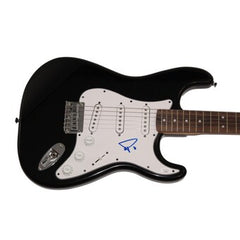 Trey Anastasio Signed Autograph Black Fender Electric Guitar Phish Lawn Boy Jsa