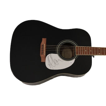 Adam Clayton Signed Autograph Gibson Epiphone Acoustic Guitar - U2 Rare Jsa Coa