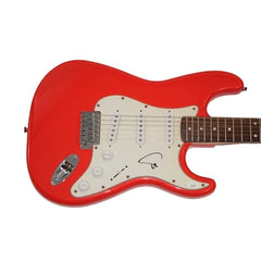 Trey Anastasio Signed Autograph Red Fender Electric Guitar Phish Rift Jsa