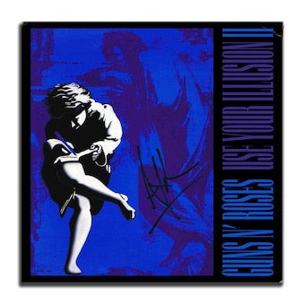 Axl Rose Signed Guns N' Roses USE YOUR ILLUSION II Autographed Vinyl Album LP