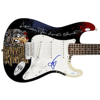 Lynyrd Skynyrd Autographed Signed Photo Graphics Guitar Exact Proof ACOA