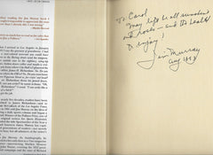 Jim Murray signed autobiography