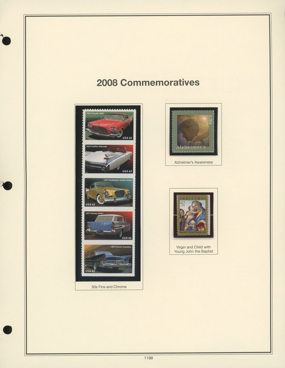 2008 Commemorative Stamps