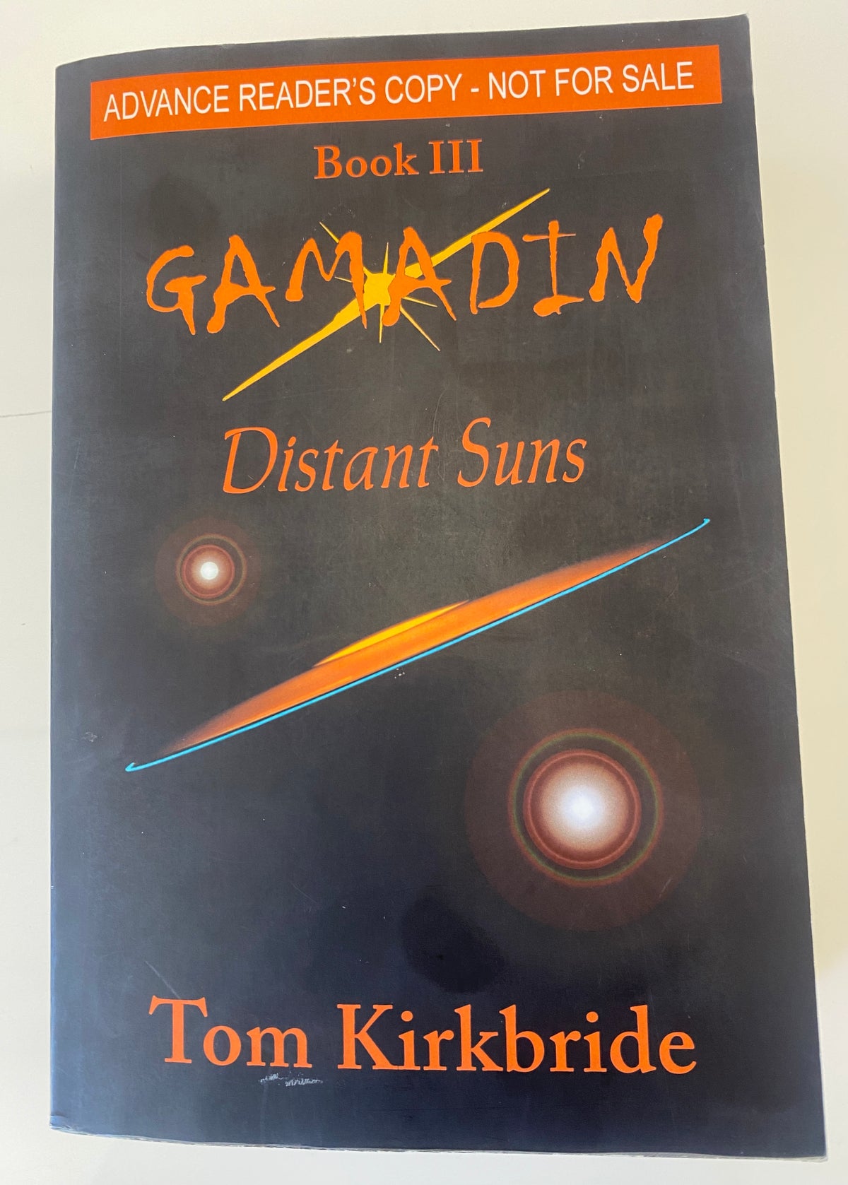 Gamadin Distant Suns signed book