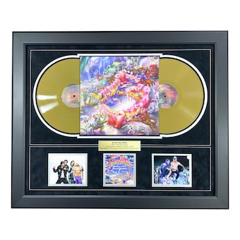 Red Hot Chili Peppers Return of Dream Canteen Signed Gold Record LP Framed JSA