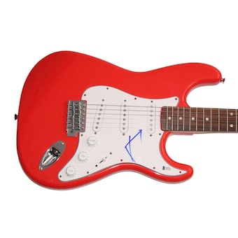 Jared Leto Signed Autograph Fender Electric Guitar Thirty Seconds to Mars w/ BAS