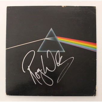 Roger Waters Signed Autograph Album Vinyl Record The Dark Side of the Moon REAL