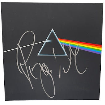 Roger Waters Pink Floyd Signed The Dark Side Of The Moon Album Vinyl Beckett Loa